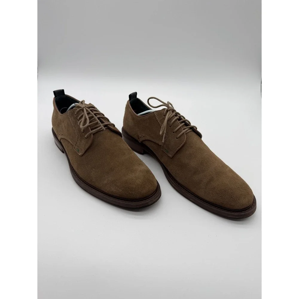 Rodd & Gunn Mens Brown Suede Leather Derby Shoes ZX0442 EUR 44